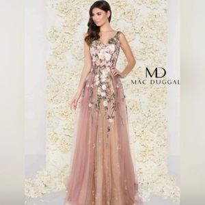 MacDuggal Long Prom Dress